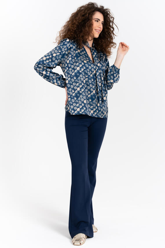 FIORENZA AMADORI C6152F24 CHEMISE MOTIF À POIS