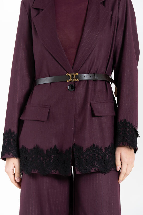 FIORNZA AMADORI MG206.856 WOMEN'S PINSTRIPE LACE JACKET