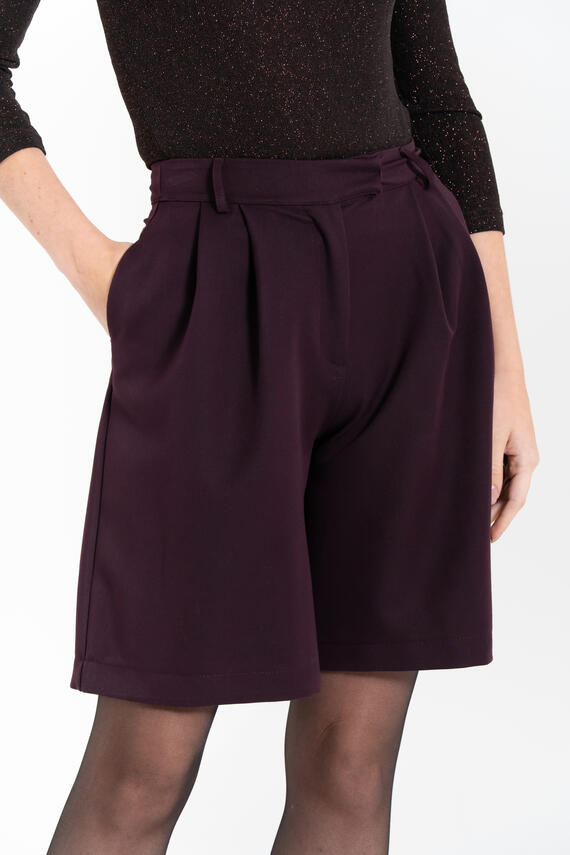 Женские шорты-бермуды FIORENZA AMADORI P3364 с высокой талией