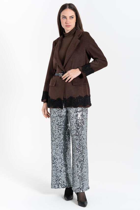 GIACCA DONNA IN VELLUTTO E PIZZO FIORENZA AMADORI MG206.858
&nbsp;