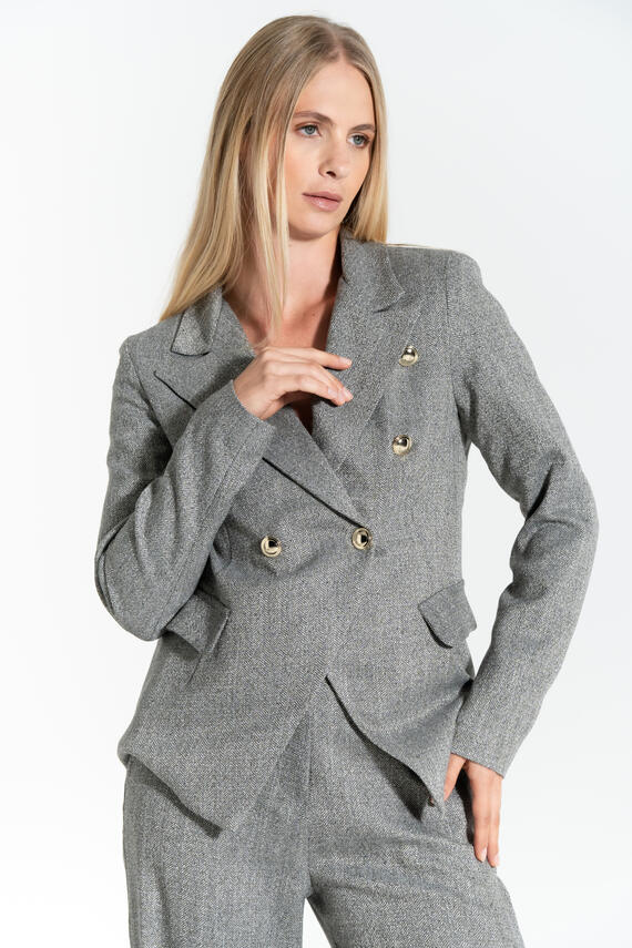 GIACCA DONNA DOPPIOPETTO FIORENZA AMADORI K4434
 