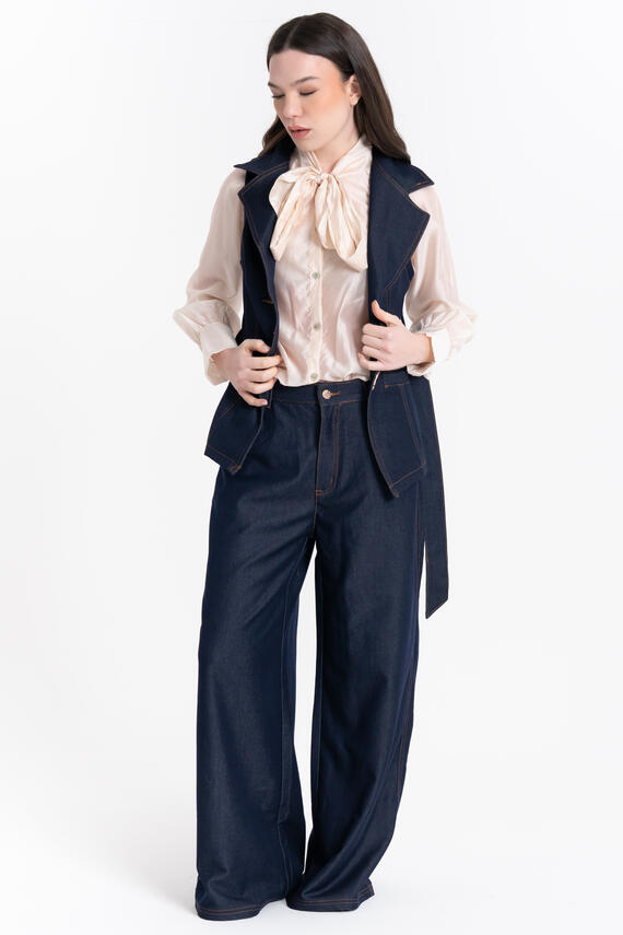 JEANS WIDE LEG VITA ALTA FIORENZA AMADORI Z-23
&nbsp;