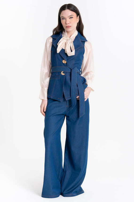 JEANS WIDE LEG VITA ALTA FIORENZA AMADORI Z-23
&nbsp;