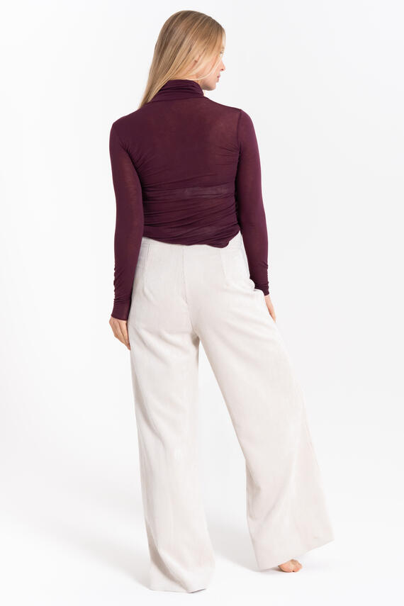 FIORENZA AMADORI P3001T108 PANTALON EN VELOURS CÔTELÉ FEMME