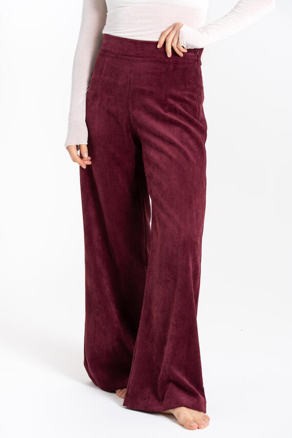 FIORENZA AMADORI P3001T108 PANTALON EN VELOURS CÔTELÉ FEMME