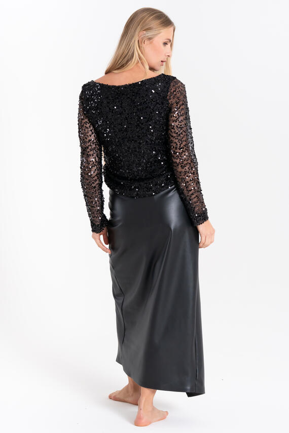 FIORENZA AMADORI MM182.544 PULL À PAILLETTES POUR FEMME