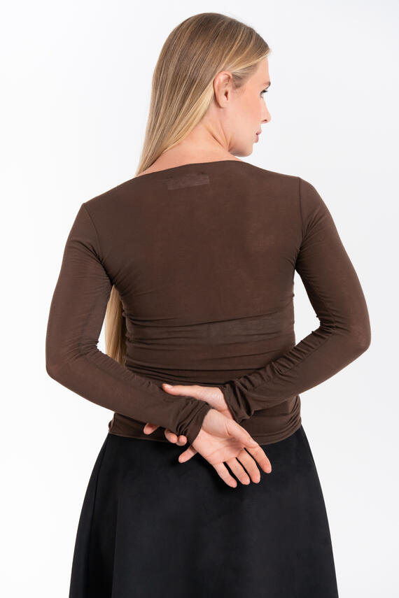 MAGLIA DONNA GIROCOLLO IN CASHMERE ULTRALIGHT FIORENZA AMADORI 7941 