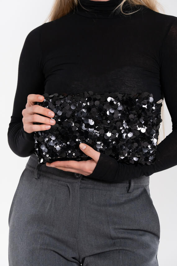 BORSA TRACOLLA PAILLETTES FIORENZA AMADORI FF27326
