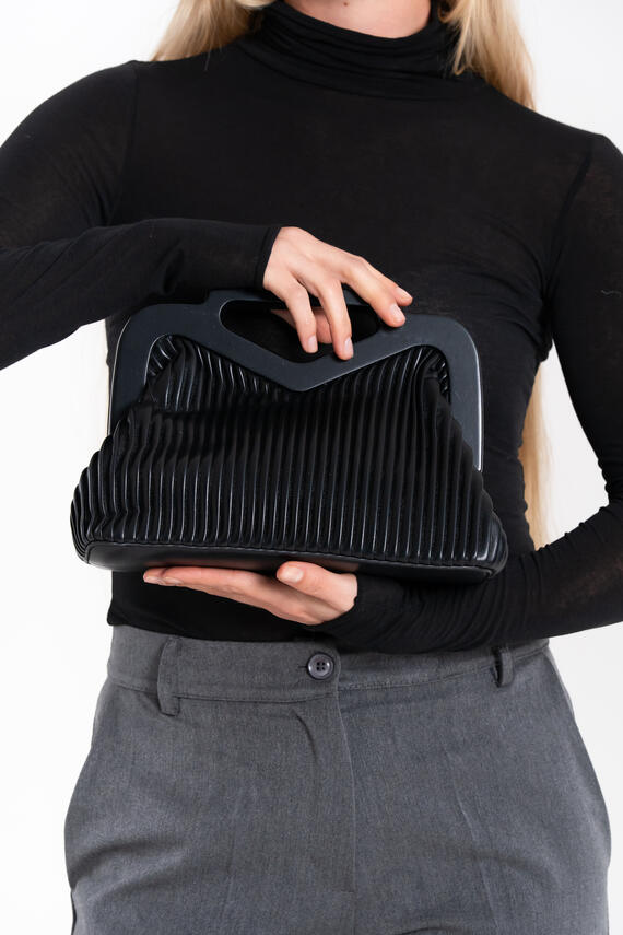 BORSA PLISSETTATA FIORENZA AMADORI FF27334
