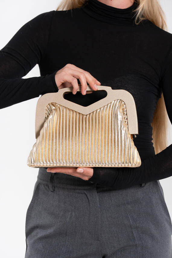 BORSA PLISSETTATA FIORENZA AMADORI FF27334
