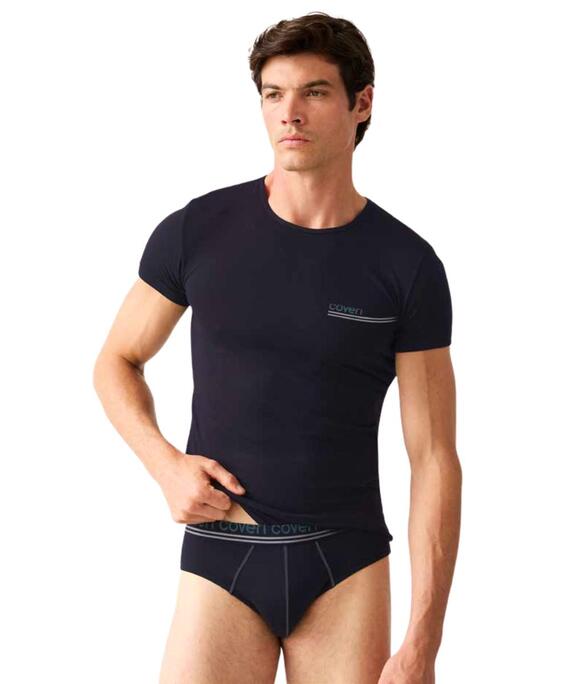 Completo uomo con t-shirt e slip Enrico Coveri EC1322S
