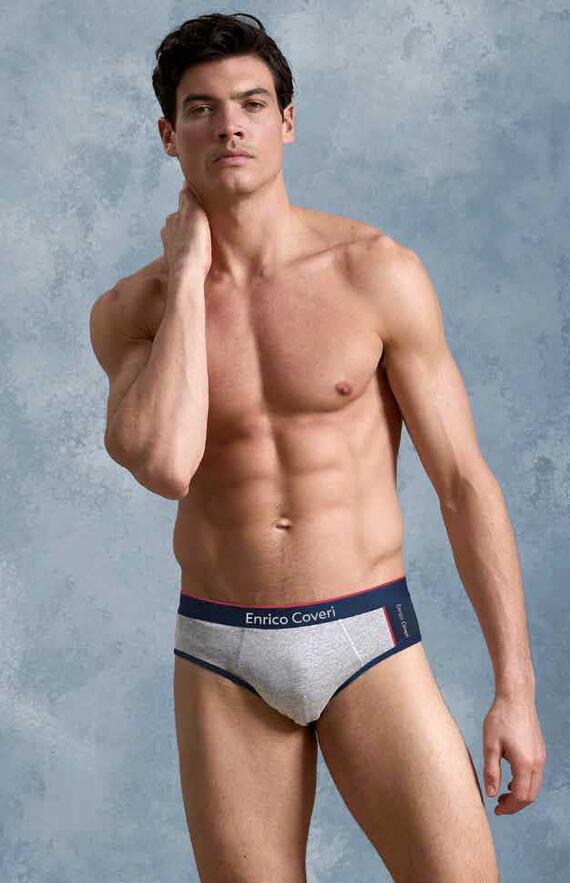 Enrico Coveri ES1289 Stretch Cotton Men's Briefs