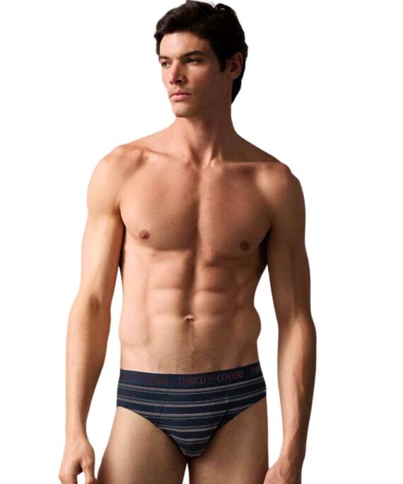 Slip uomo in cotone elasticizzato Enrico Coveri ES1344
