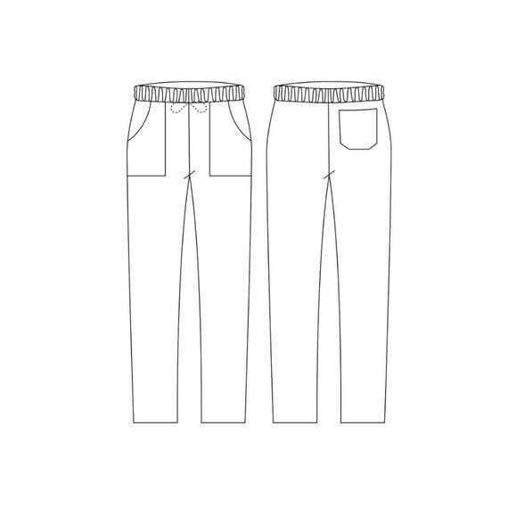 Pantalone unisex Bazzy Egochef