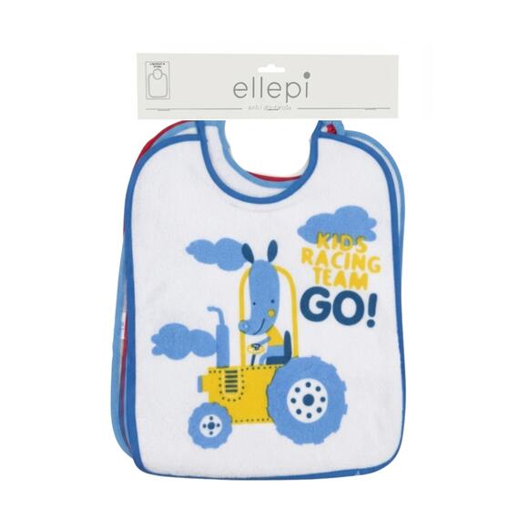 Bavetta da bambino in spugna con elastico 27x35 Ellepi AD9759