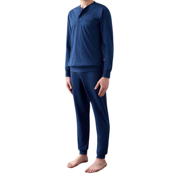 Enrico Coveri EP1258 Men's Seraph Pajamas in Cotton Jersey