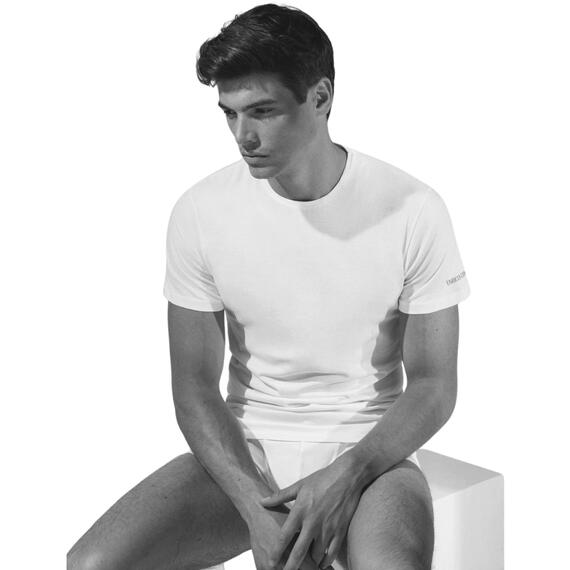 T-SHIRT UOMO GIROCOLLO COTONE PETTINATO COVERI ET1100