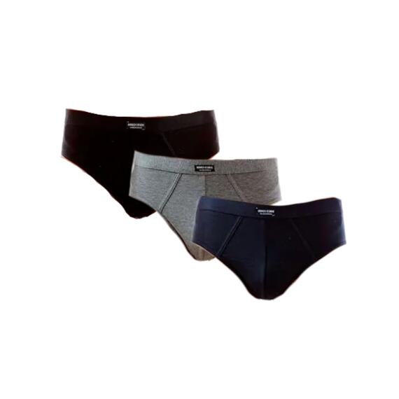 SLIP HOMME EN COTON STRETCH AVEC REVÊTEMENT ÉLASTIQUE INSERTÉ ES1002