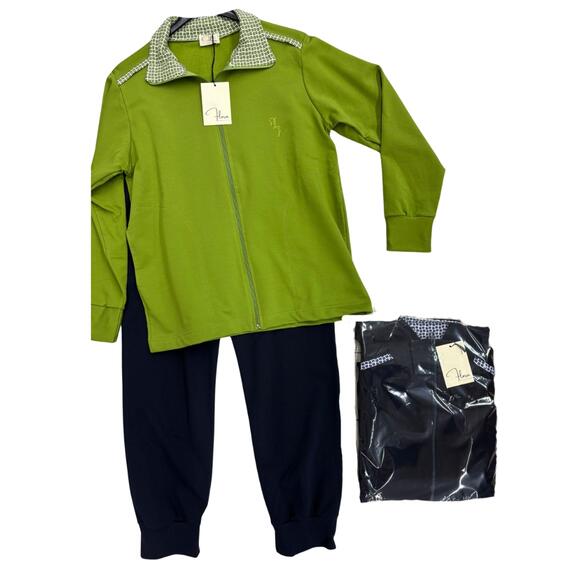 TUTA DONNA FELPATA FULL ZIP FLORA FF2529
 