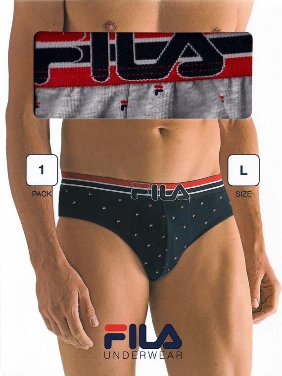 Мужские трусы Fila FU5080 из эластичного хлопка