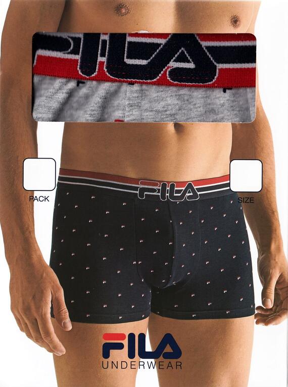Мужские боксеры Fila FU5081 из эластичного хлопка