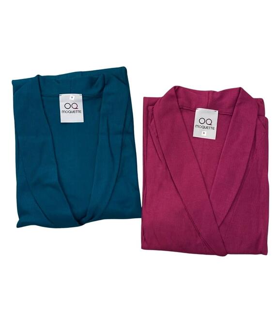 Vestaglia donna in jersey di cotone caldo Moquette Farfalla
