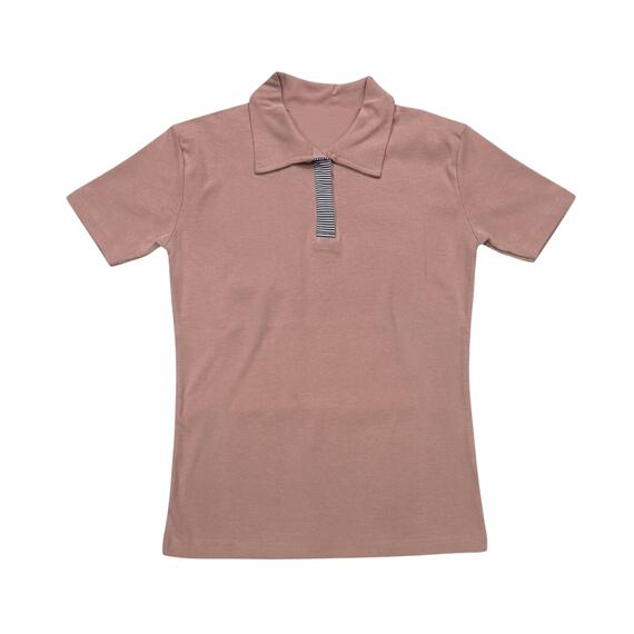 FEDERICA FM2821 Damen-Poloshirt aus Baumwolle, kurzärmelig