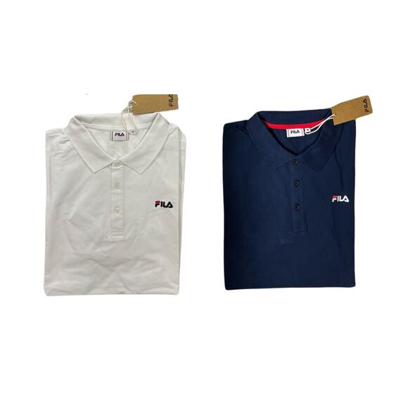 POLO UOMO MEZZA MANICA PIQUET FILA FAM0717