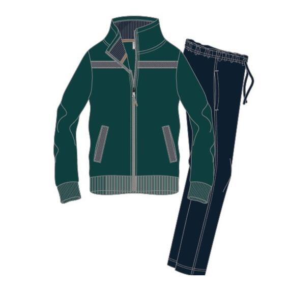 CAMPAGNOLO MEN'S FULLZIP WINTER SWEATSHIRT OVERALL 8Q78557