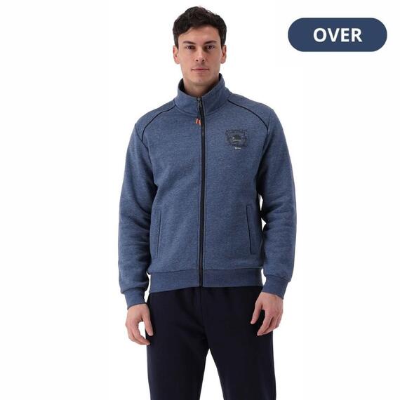 Tuta uomo over fullzip in felpa F.lli Campagnolo 8q78598 56-64