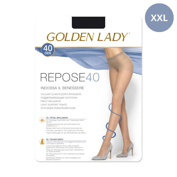 GOLDEN LADY REPOSE 40 WOMEN'S RESTING TIGHTS (XXL)