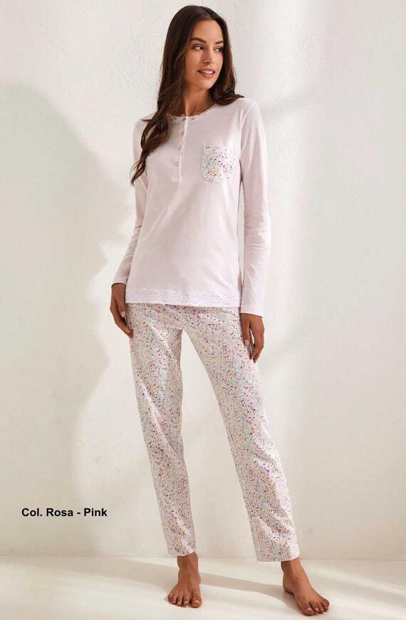 Women's Jersey Cotton Pyjamas Il Granchio Lady GP5088