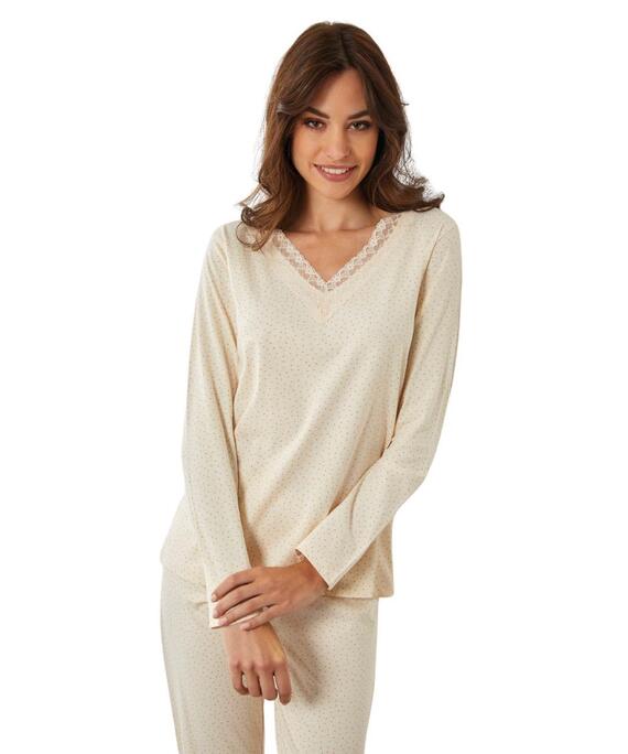 Pigiama donna in jersey di cotone Il Granchio Lady GP5117