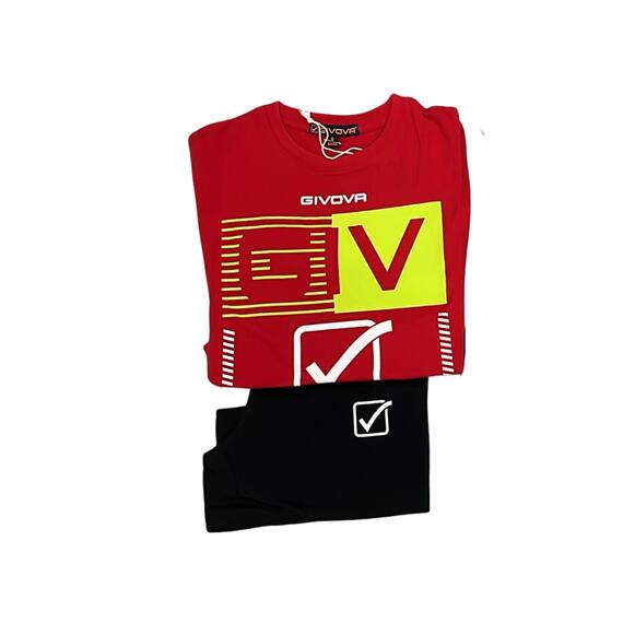 COMPLETO CORTO RAGAZZO GIVOVA CC0066GJ (8-14 ANNI)
