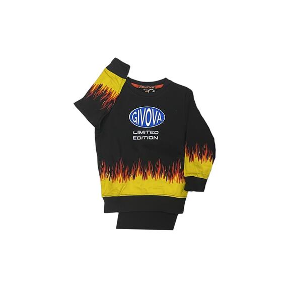 TUTA BAMBINO GIROCOLLO GIVOVA CF0008GB (4-7 ANNI)