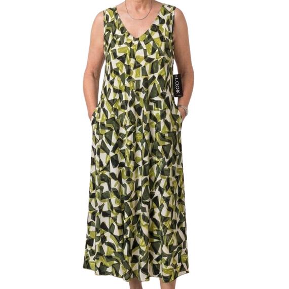ABITO DONNA VISCOSA SPALLA LARGA IVAN LOOK&nbsp;