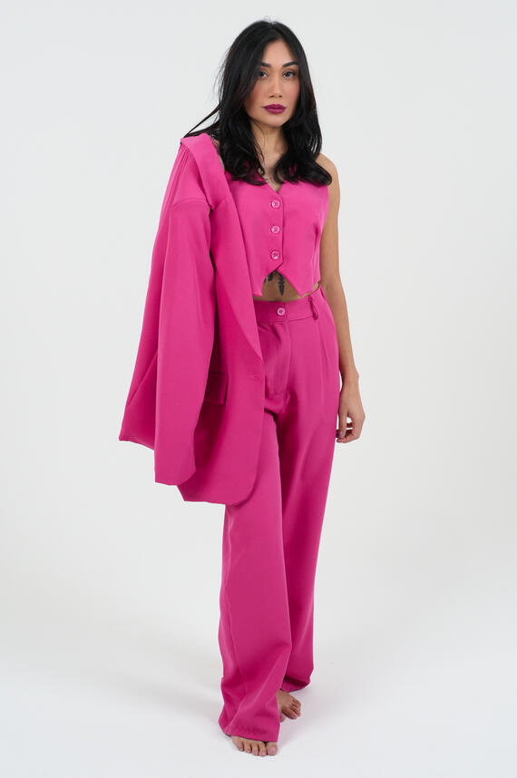 PANTALONE DONNA ELEGANTE OVER FIORENZA AMADORI 52474