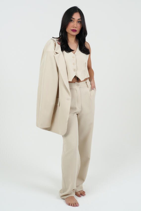 PANTALONE DONNA ELEGANTE OVER FIORENZA AMADORI 52474