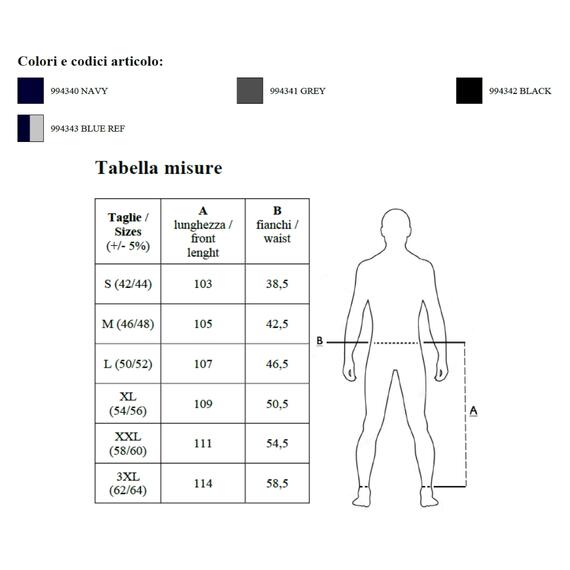 Pantalone multitasche elasticizzato JRC Zurigo Man&nbsp;