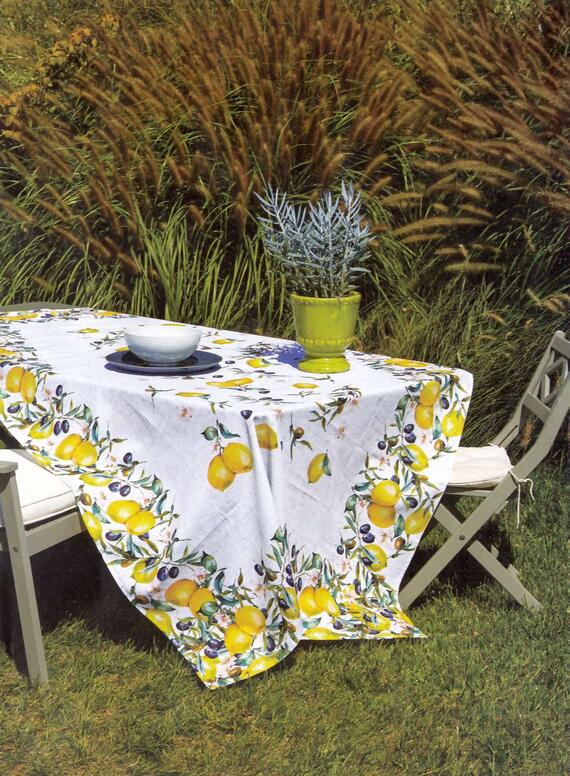 Rectangular tablecloth with digital printing 140x240 Joy Easy Home