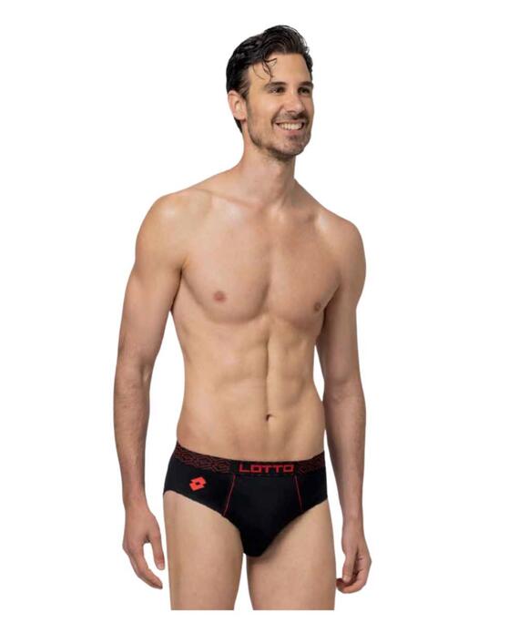 Slip uomo in cotone elasticizzato Lotto LS1367