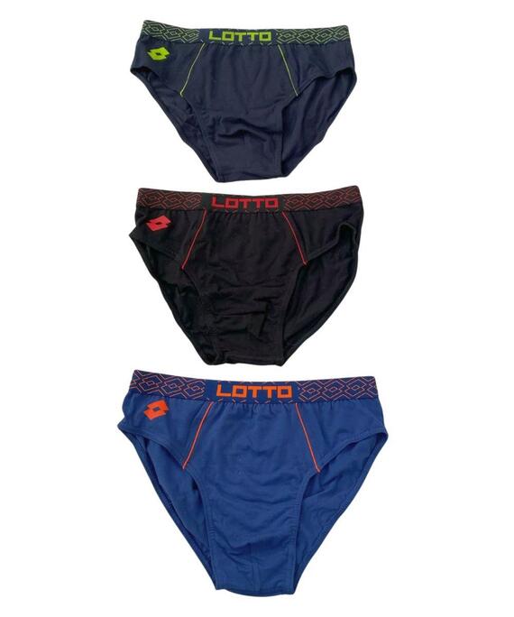 Slip uomo in cotone elasticizzato Lotto LS1367