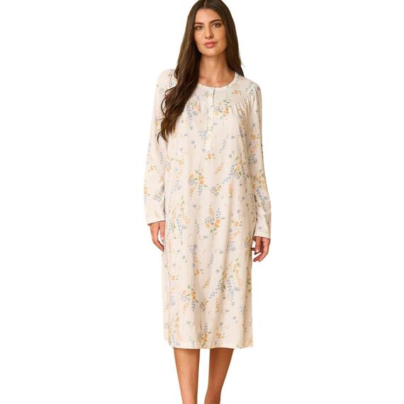 CAMICIA DA NOTTE A MANICA LUNGA IN JERSEY LINCLALOR 75377