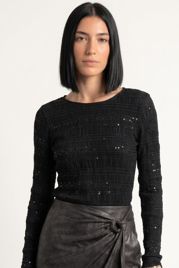 Maglia pailettes Fiorenza Amadori M1672T97&nbsp;
&nbsp;