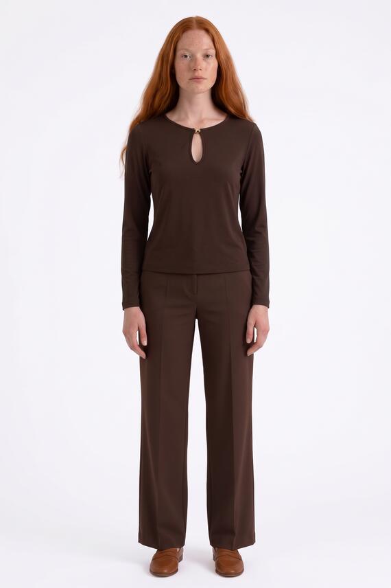 Maglia donna in costina modal Fiorenza Amadori M1733T83
