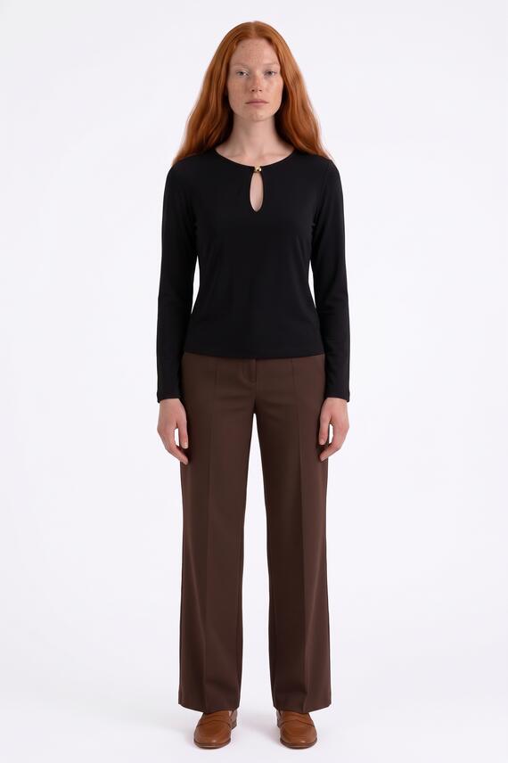 Maglia donna in costina modal Fiorenza Amadori M1733T83