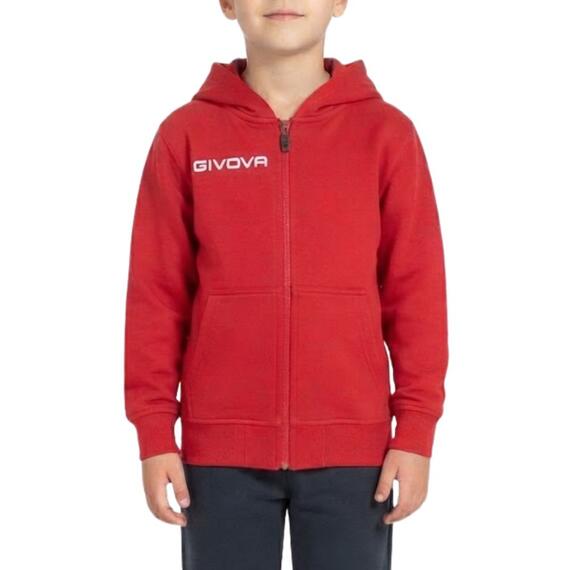 Felpa bambino full zip tinta unita Givova MFBG011B
&nbsp;