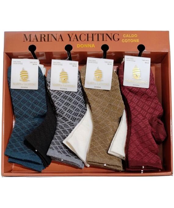 Calzino corto donna in caldo cotone Marina Yachting MT12021 (1 PAIO)