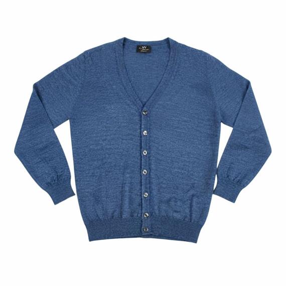 CARDIGAN UOMO MISTO LANA MERINO MV MS160
