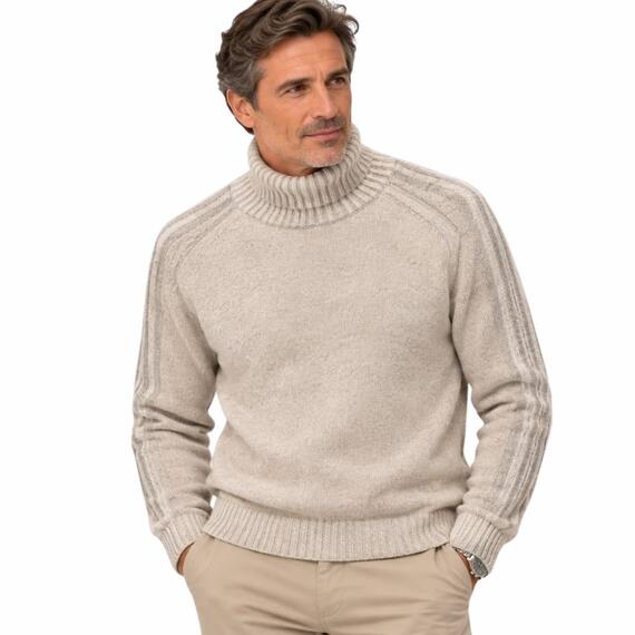 MAGLIONE DOLCEVITA MISTO LANA E VISCOSA MV POSTA 100